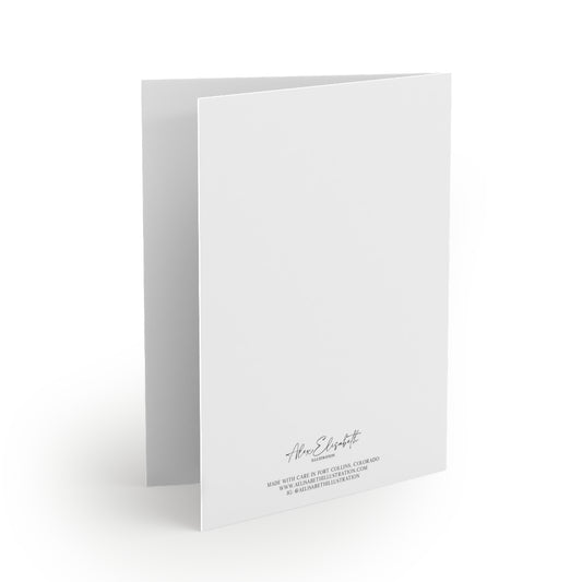 "Heart Balloons" greeting card