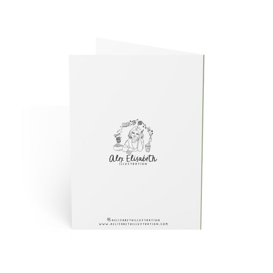 "Have a Cozy Christmas" greeting card