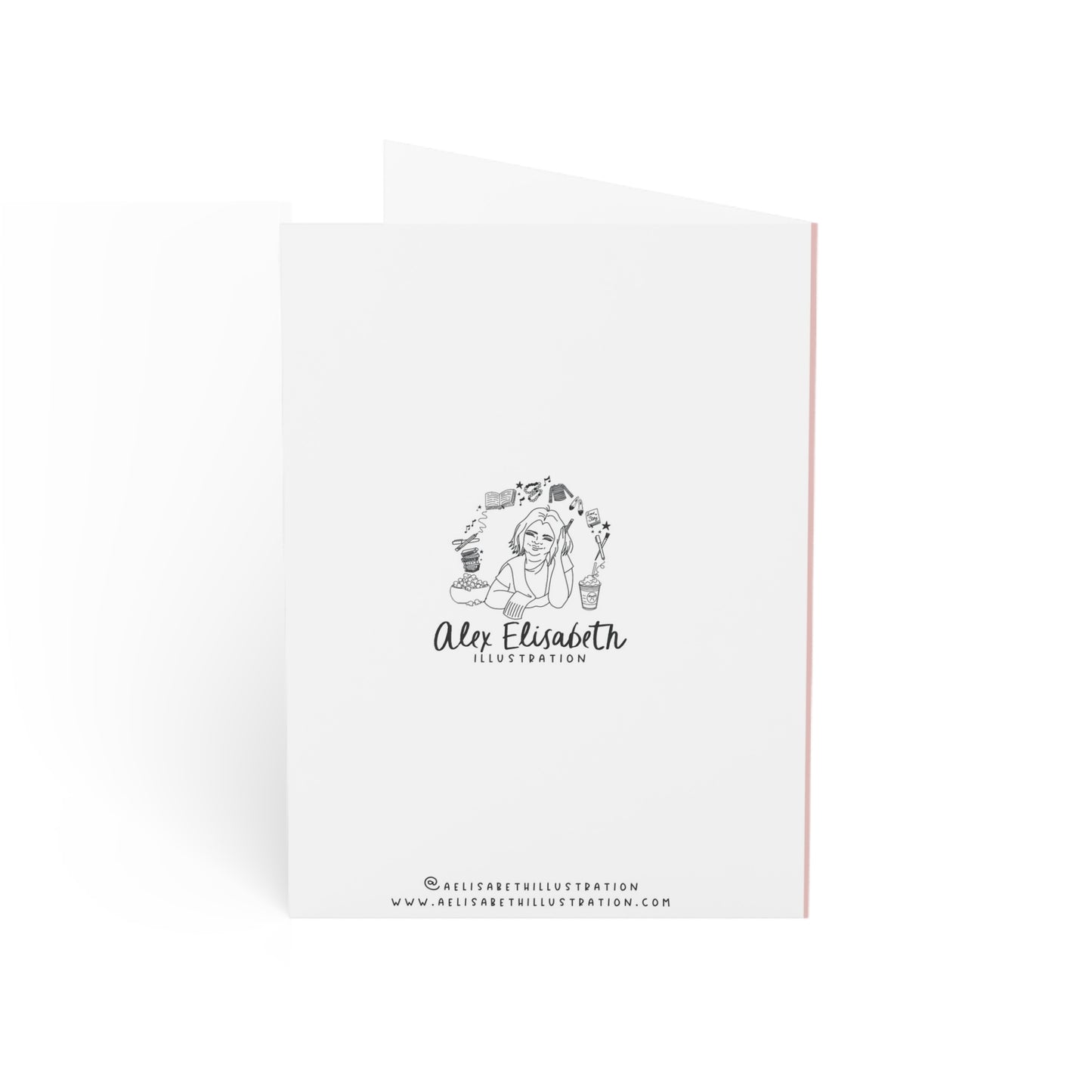 "Merry Bookmas" greeting card