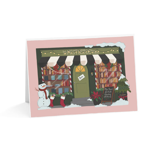"Holiday Bookshop" greeting card