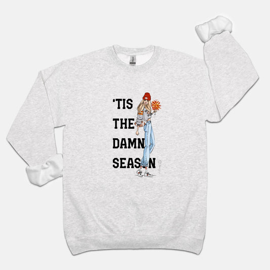 "Tis the Damn Season" Crewneck Sweatshirt