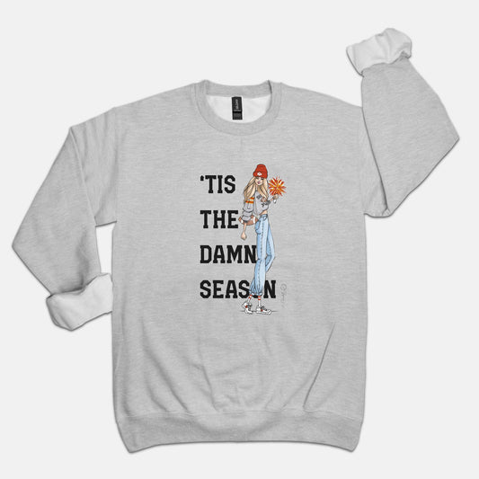 "Tis the Damn Season" Crewneck Sweatshirt