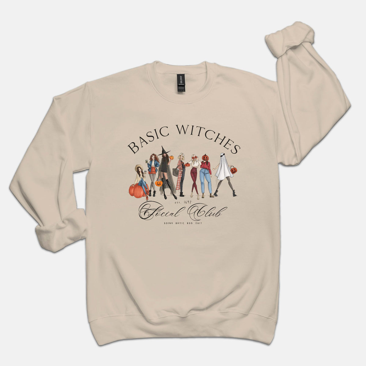 "Basic Witches" Crewneck Sweatshirt