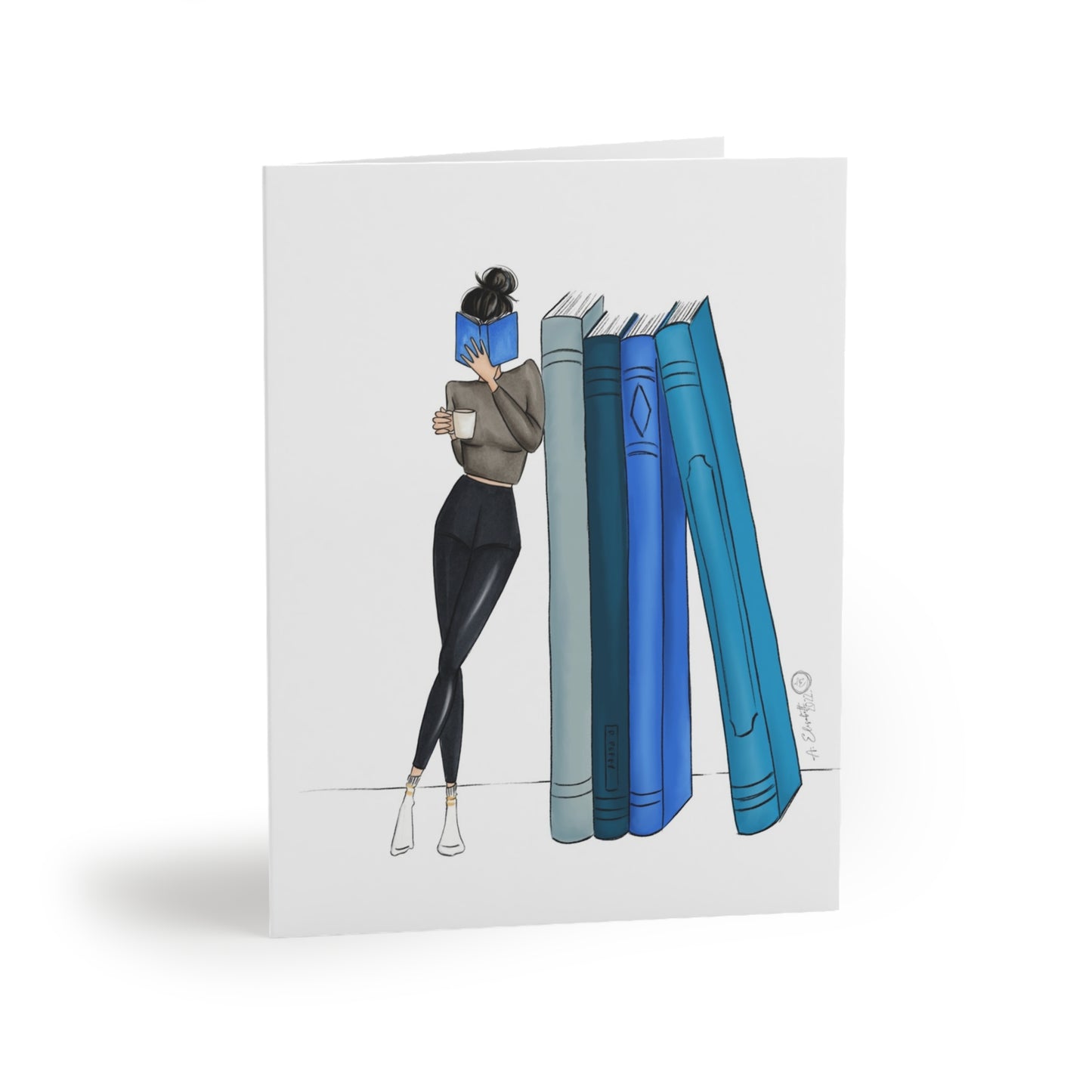 "I'm Booked" greeting card