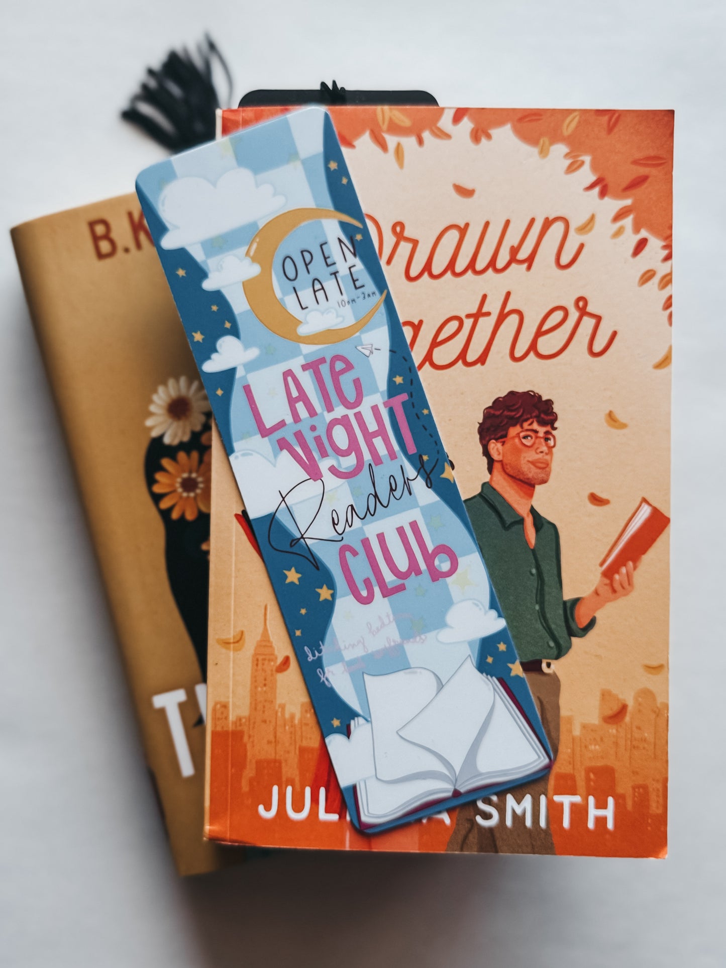 "Late Night Reader" bookmark