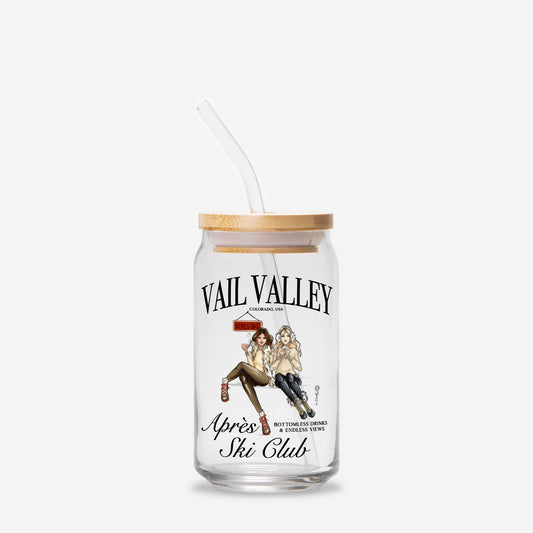 "Vail Ski Club" Glass Tumbler